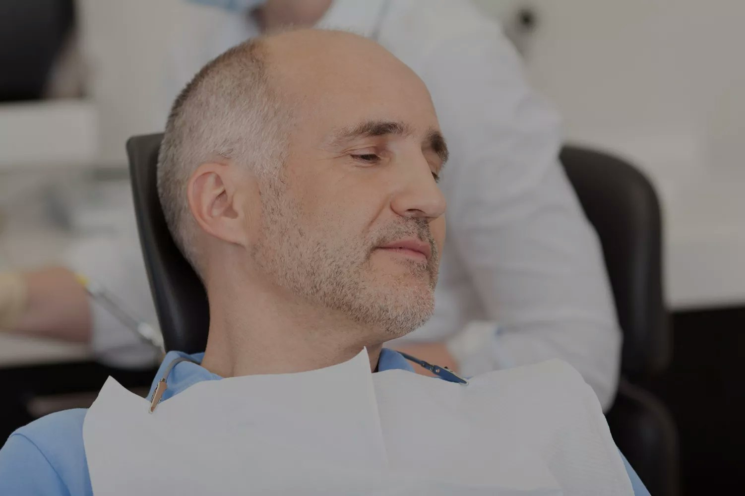 relaxed dental patient